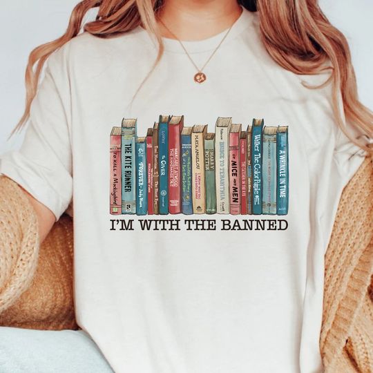 Discover I'm With The Banned, Banned Books Shirt