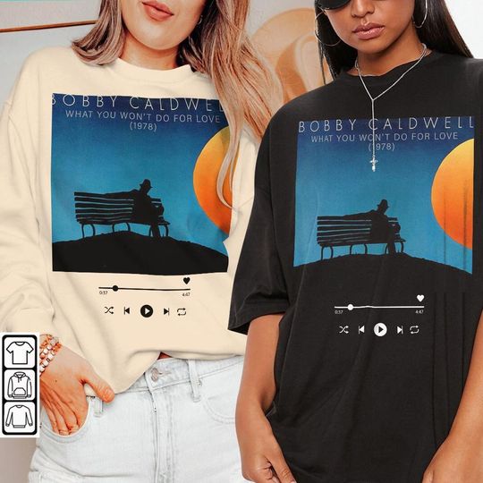 Discover Bobby Caldwell RIP T-Shirt, V1 Vintage Bobby Caldwell