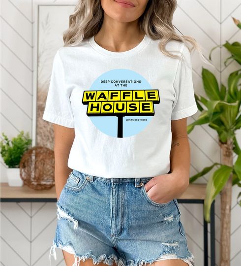 Discover Waffle House Jonas Brothers The Album T-Shirt, Vintage Jonas Brothers shirt