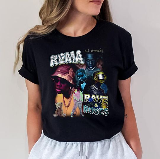 Discover Rema Vintage Graphic Shirt