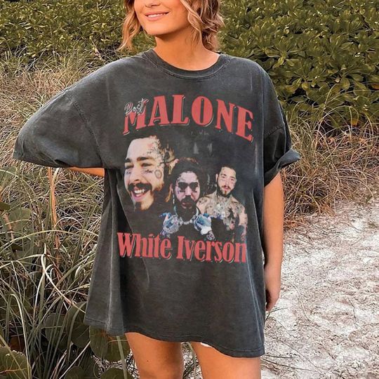 Discover Post Malone Vintage Rap Shirt, Post Malone Tour Shirt,