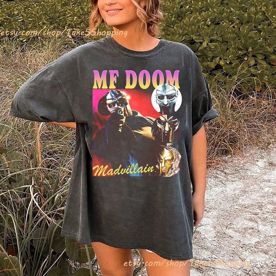 Discover Vintage Mf Dooom Madvillain T-Shirt, Mf Dooom Merch,