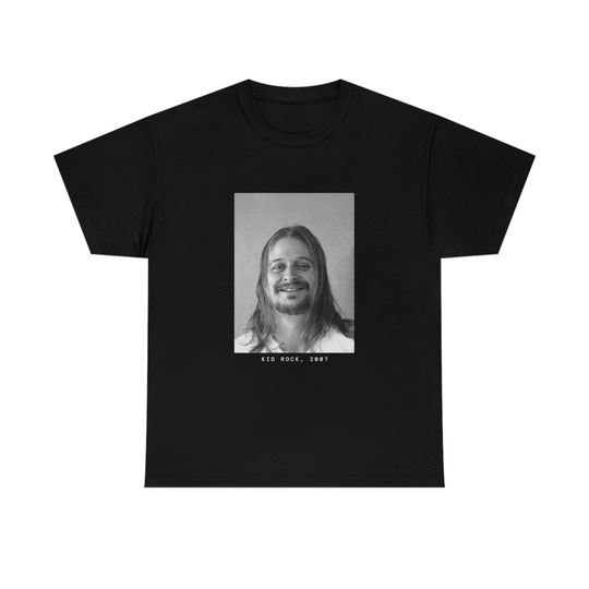 Discover Kid Rock, 2007 Mugshot Tee
