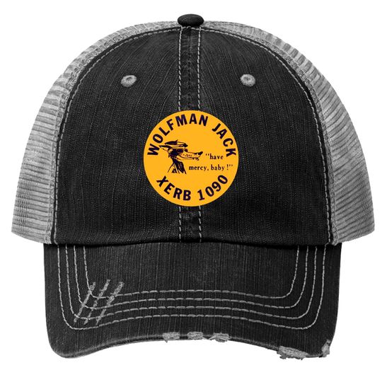 Discover XERB Radio Wolfman Jack Trucker Hats