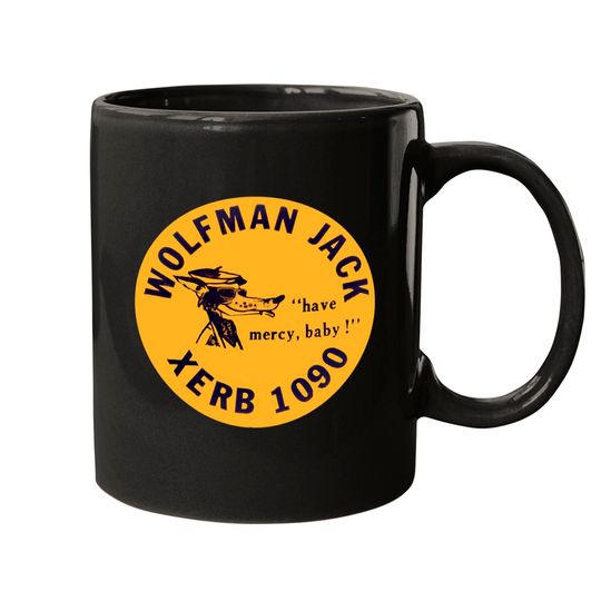 Discover XERB Radio Wolfman Jack Mugs