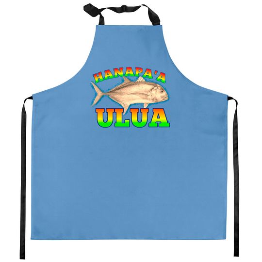 Discover Hawaiian fishing designs - Hawaiian Fishing Fisherman - Kitchen Aprons