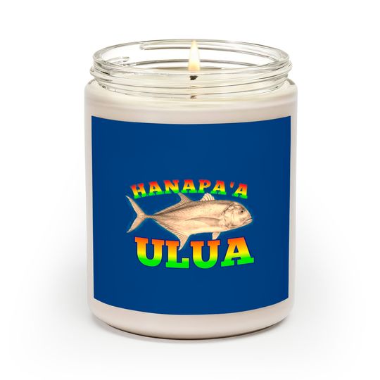 Discover Hawaiian fishing designs - Hawaiian Fishing Fisherman - Scented Candles