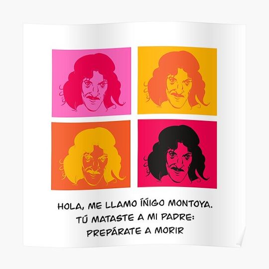 Discover Inigo Montoya Premium Matte Vertical Poster
