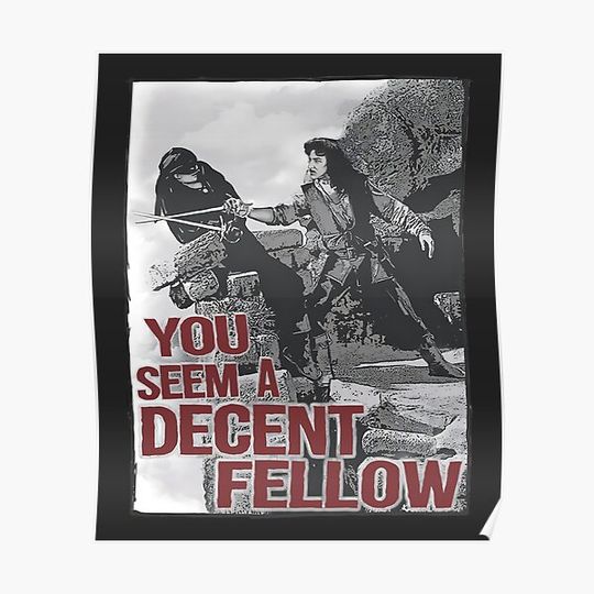Discover THE PRINCESS BRIDE INIGO MONTOYA Premium Matte Vertical Poster