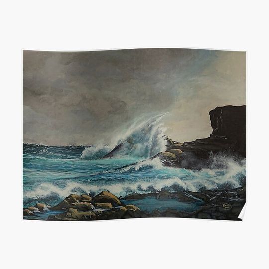 Discover Storm Premium Matte Vertical Poster