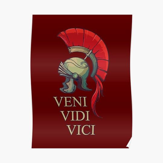 Discover Conqueror's helmet Premium Matte Vertical Poster