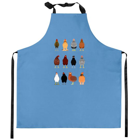 Discover Chicken Kitchen Aprons Gift For Chicken Lover, Farm Life Kitchen Aprons