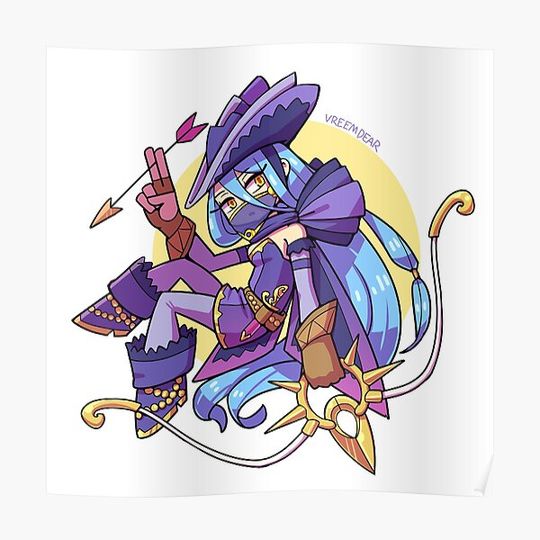 Discover Azura the Adventurer Premium Matte Vertical Poster