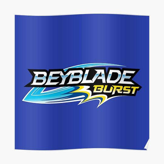 Discover Beyblade Burst Logo HD Premium Matte Vertical Poster