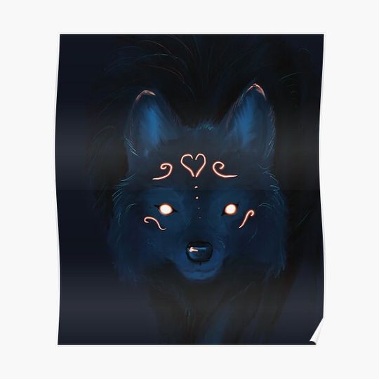 Discover golden face Premium Matte Vertical Poster