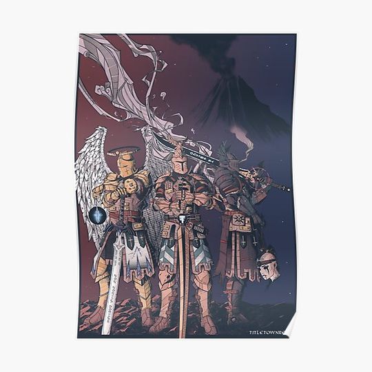 Discover WARDENS of ASHFELD Premium Matte Vertical Poster