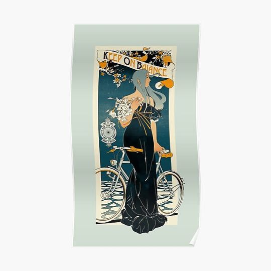 Discover Keep on Balance Premium Matte Vertical Poster