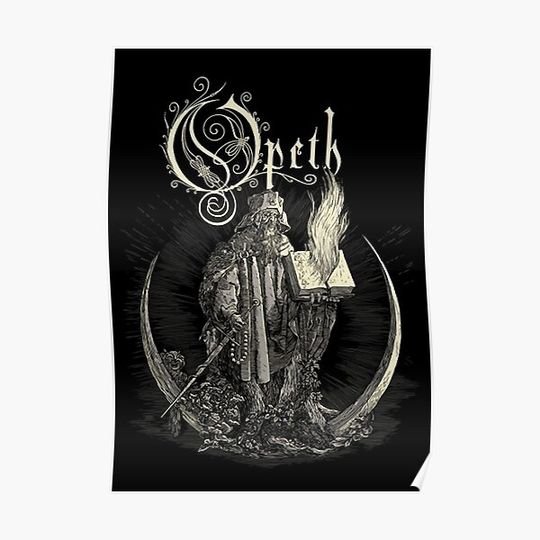 Discover Opeth Moon Premium Matte Vertical Poster
