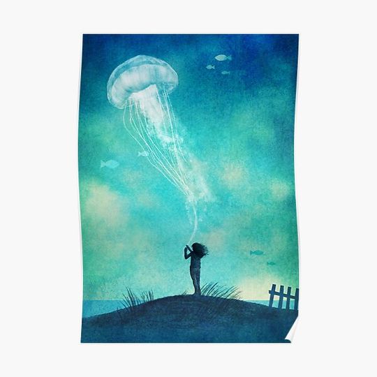 Discover The Thing About Jellyfish Premium Matte Vertical Poster