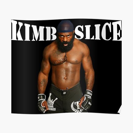 Discover Kimbo Slice Premium Matte Vertical Poster
