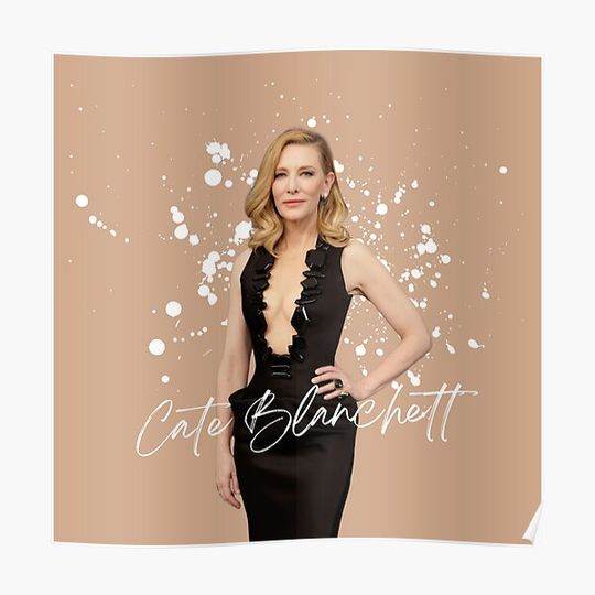 Discover Cate Blanchett Premium Matte Vertical Poster