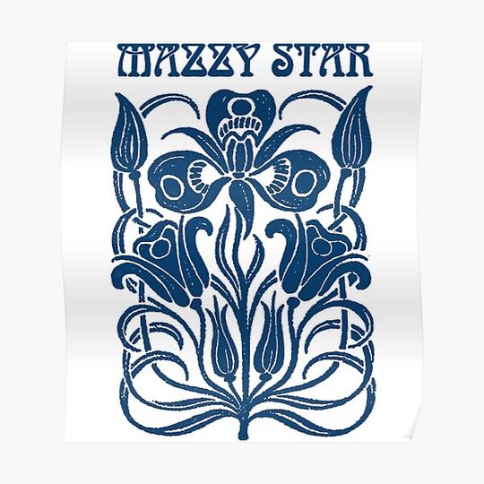 Discover Mazzy Star / Original Fan Artwork Design Premium Matte Vertical Poster