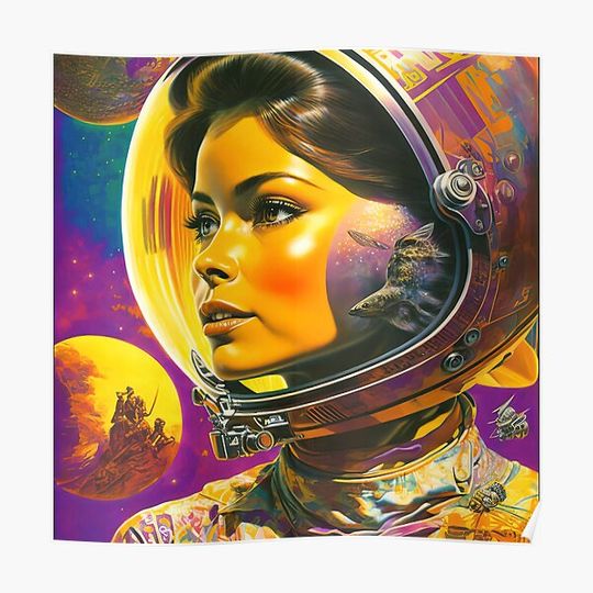Discover We Are Floating In Space 011 Premium Matte Vertical Poster