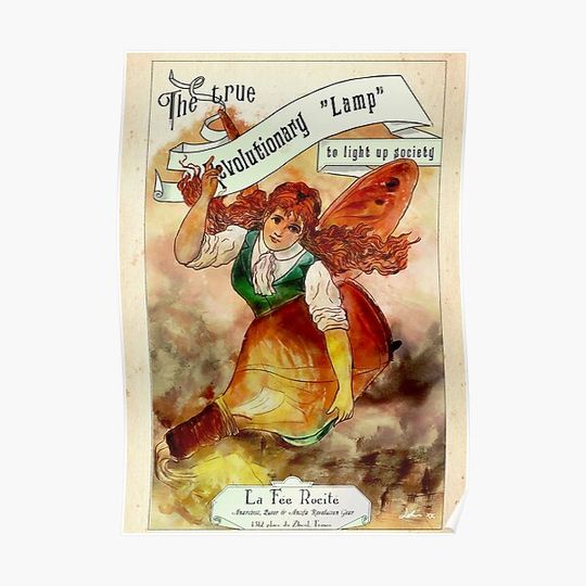 Discover Revolutionary Fairy - Molotov version Premium Matte Vertical Poster