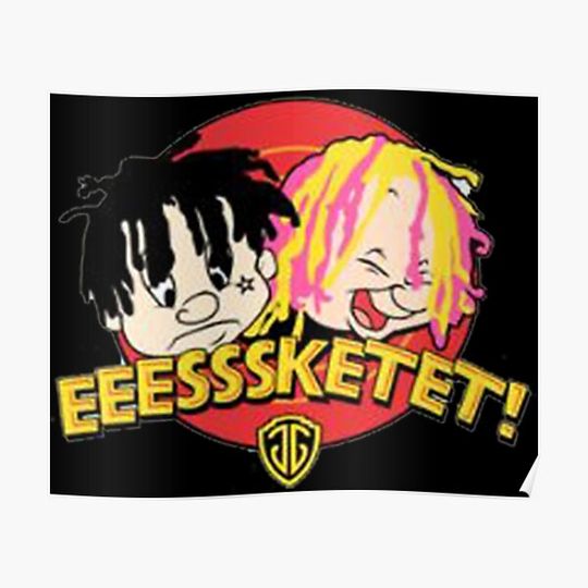 Discover EEESSSKETET! SMOKEPURPP LIL PUMP CARTOON STYLE MERCH 2017 DESIGN Premium Matte Vertical Poster