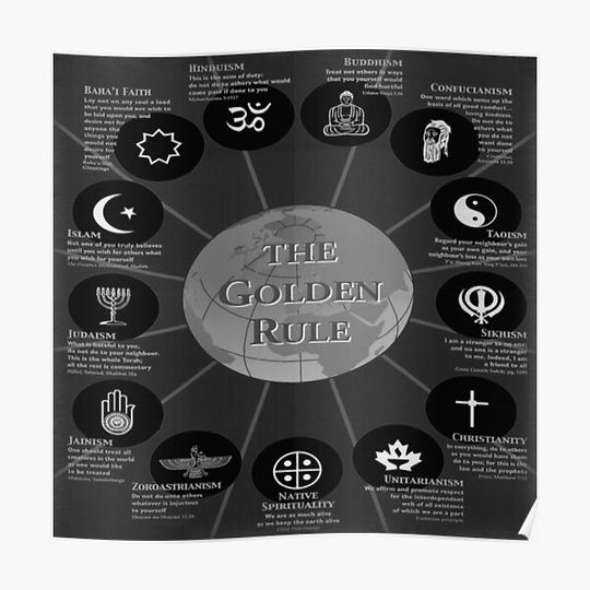 Discover Golden Rule Design Premium Matte Vertical Poster