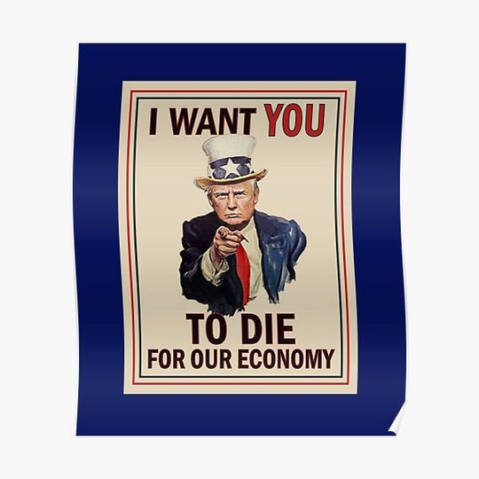 Discover Pro America Anti Trump Premium Matte Vertical Poster