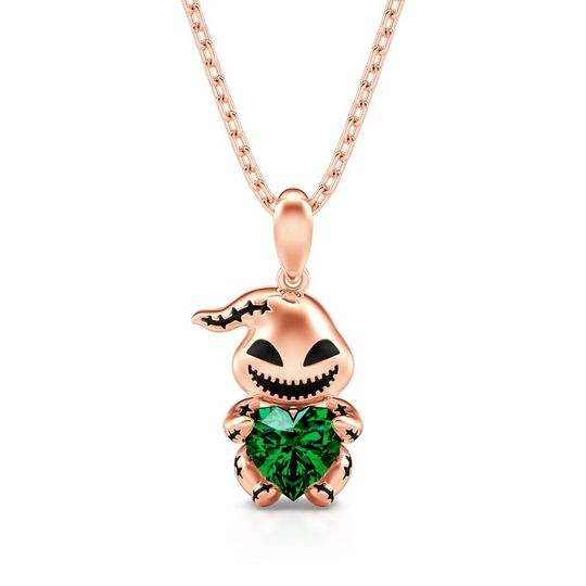 Discover Hug Me "The King of Bug Day" Heart Cut Sterling Silver Necklace