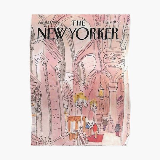 Discover The New Yorker - 04-1986 Premium Matte Vertical Poster