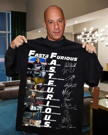 Discover Fast And Furious Anniversary T-Shirt