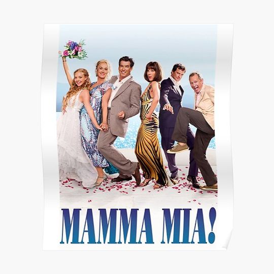 Discover Mamma mia Premium Matte Vertical Poster