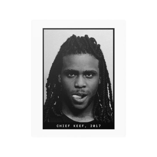 Discover Chief Keef, 2017 Mugshot Poster