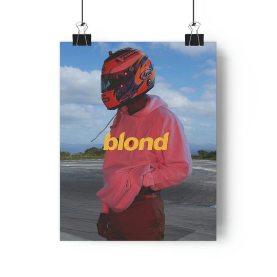 Discover Frank Ocean Blond Poster