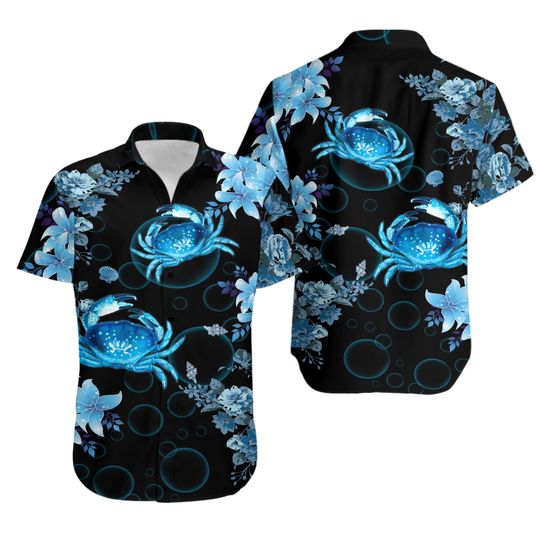 Discover Blue Crab Hawaii Shirt