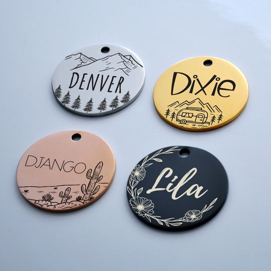 Discover Custom Name Dog Tag, ID Tag Name For Pet