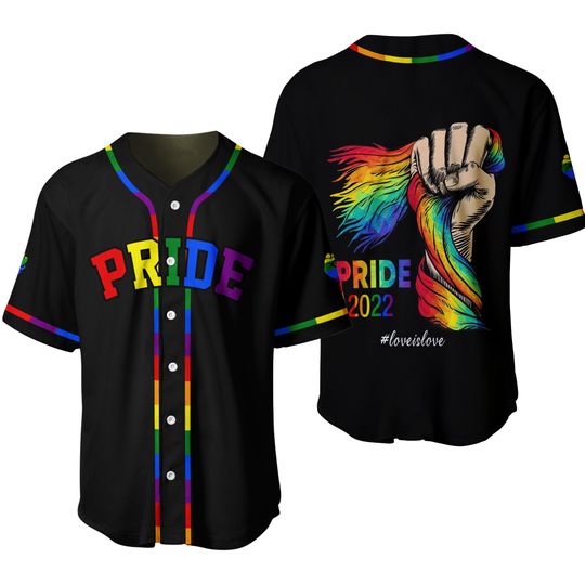 Discover Lgbt Pride Baseball Jersey
