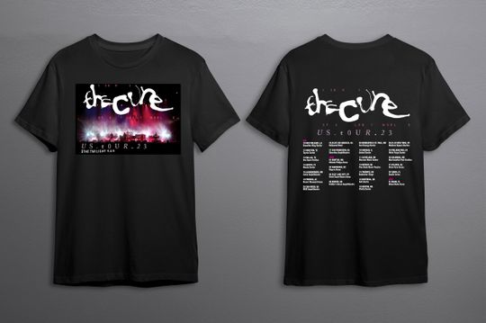 Discover The Cure Band Music Shirt, The Cure 2023 North American Tour Dates Shirt