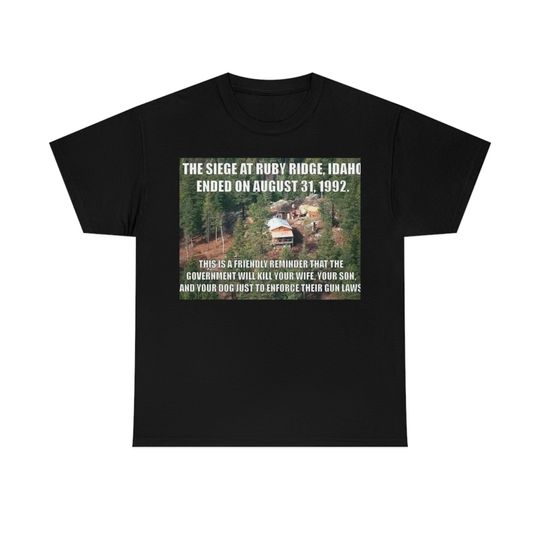 Discover 2nd Amendment FBI Ruby Ridge Waco Shirt