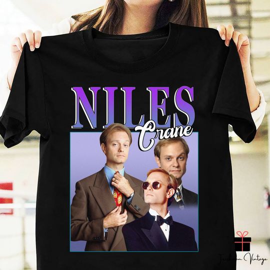 Discover NILES CRANE T-Shirt, Frasier American Sitcom Shirt