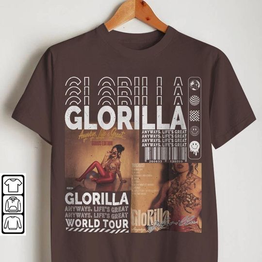 Discover Glorilla Rap Shirt, Hiphop 90s Vintage Merch Hot 97 Summer Jam Tour 2023 T-Shirt