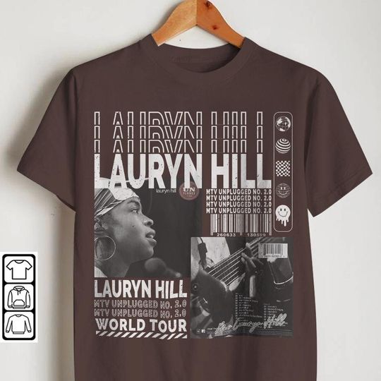 Discover M.s Lauryn Hill Rap Shirt, Hiphop 90s Vintage Merch Roots Picnic Tour 2023 Shirt