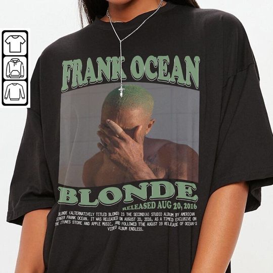 Discover Frank Ocean Rap Shirt, Frank Ocean Blond Rapper 90s Shirt