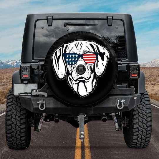 Discover Vizsla Spare Tire Cover, Dog Spare Tire Cover
