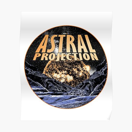 Discover Astral Projection Galaxy Premium Matte Vertical Poster
