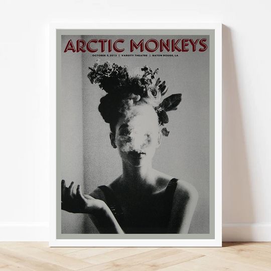 Discover Arctic Monkeys - 2013 Concert Poster - Varsity Theatre Baton Rouge Los Angeles Poster