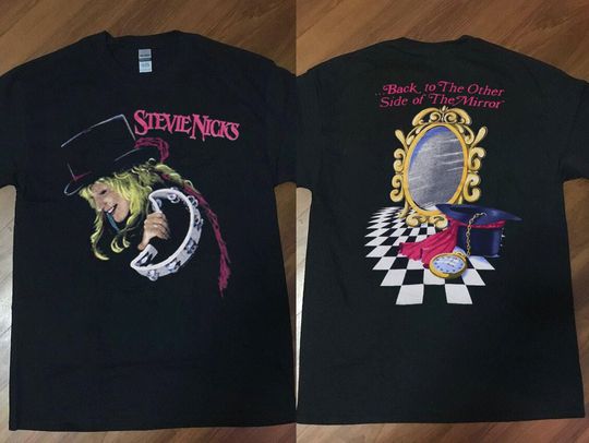Discover 1989 Stevie Nicks Back To The Other Side Of The Mirror T-Shirt